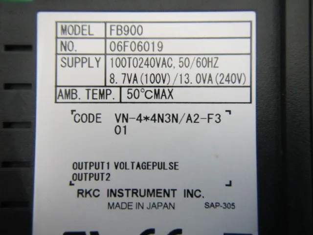 Physical and chemical industry FB900 Temperature controller Detail Image - ASKINDEX Korea