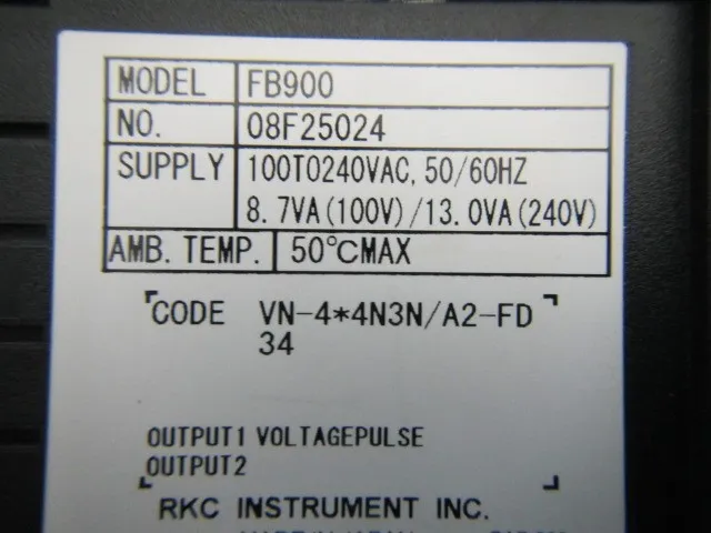 Physical and chemical industry FB900 Temperature controller Detail Image - ASKINDEX Korea