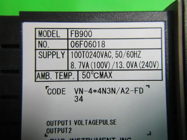Physical and chemical industry FB900 Temperature controller Detail Image - ASKINDEX Korea