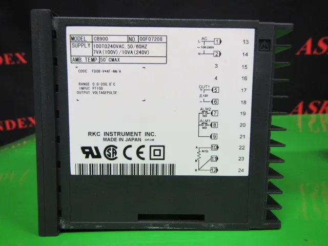 Physical and chemical industry CB900 Temperature controller Detail Image - ASKINDEX Korea