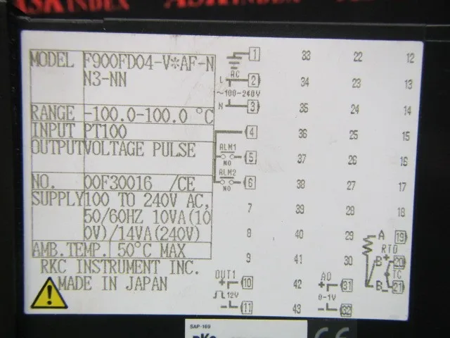 Physical and chemical industry REX-F900 Temperature controller Detail Image - ASKINDEX Korea