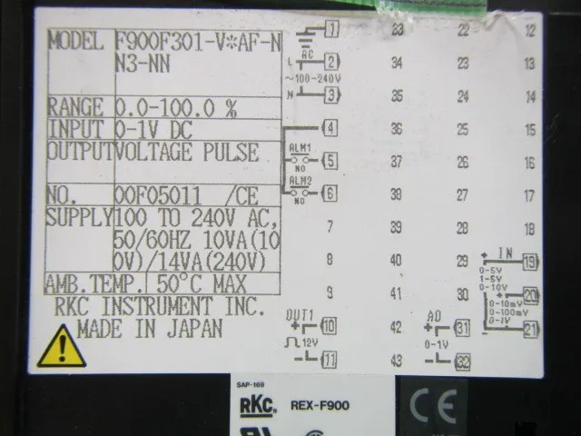 Physical and chemical industry REX-F900 Temperature controller Detail Image - ASKINDEX Korea