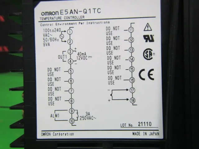 오므론 E5AN-Q1TC 온도 컨트롤러 (디지털 지시 온도 조절기) 상세 이미지 - ASKINDEX 코리아