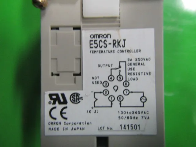 오므론 E5CS-RKJ 온도 컨트롤러 (디지털 지시 온도 조절기) 상세 이미지 - ASKINDEX 코리아