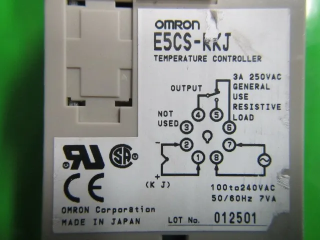 오므론 E5CS-RKJ 온도 컨트롤러 (디지털 지시 온도 조절기) 상세 이미지 - ASKINDEX 코리아