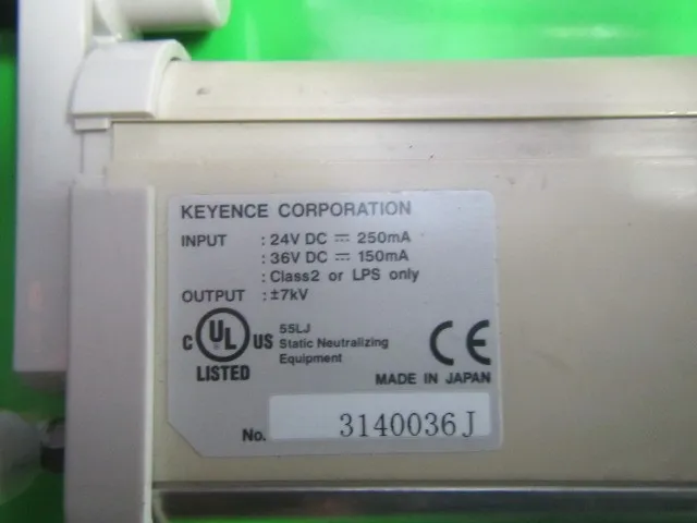 Keyence SJ-G036 Ionizer (bar only) Detail Image - ASKINDEX Korea