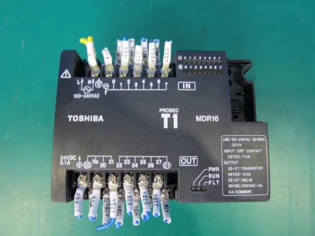 도시바 TDR116*3S MDR16 시퀀서(PLC) 상세 이미지 - ASKINDEX 코리아