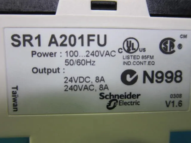Schneider Electric SR1 A201FU Protection Module Detail Image - ASKINDEX Korea