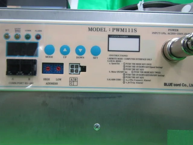 BLUE cord Co.Ltd PWM111S FFU(ULPA) Detail Image - ASKINDEX Korea