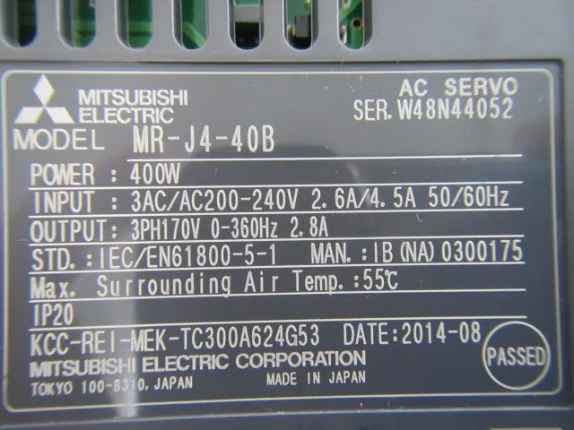 미쓰비시 MR-J4-40B AC 서보 앰프 상세 이미지 - ASKINDEX 코리아