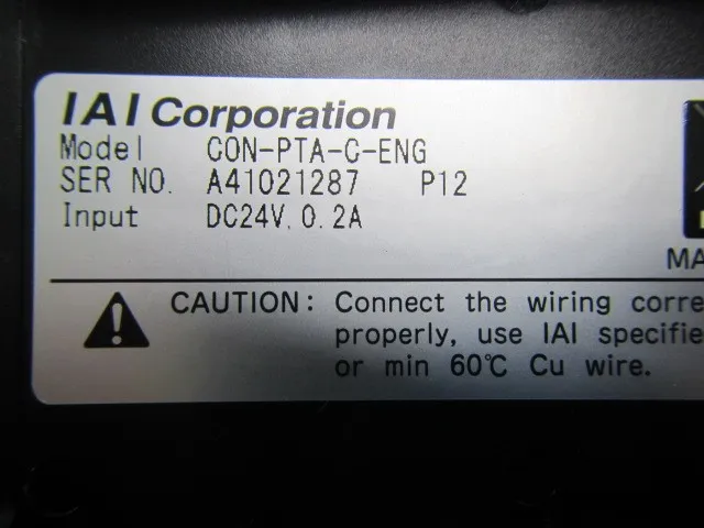 IAI CON-PTA-C-ENG Robo Cylinder Pendant Detail Image - ASKINDEX Korea