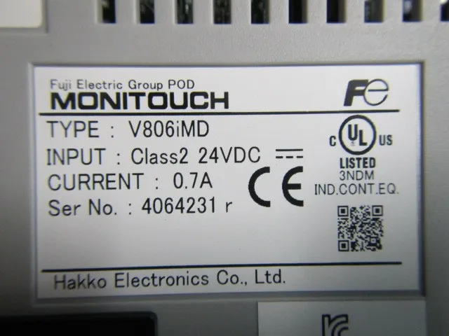 Hakko Electric V806iMD touch panel Detail Image - ASKINDEX Korea