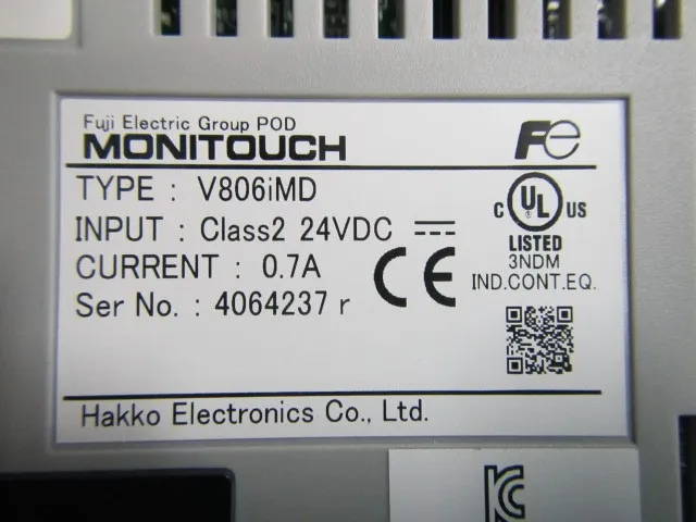 Hakko Electric V806iMD touch panel Detail Image - ASKINDEX Korea