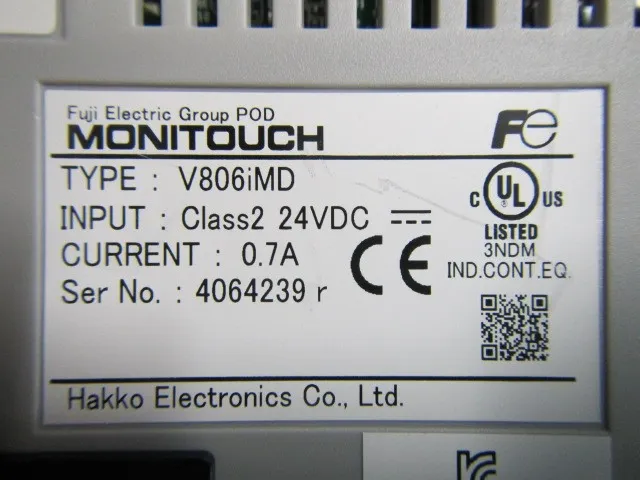 Hakko Electric V806iMD touch panel Detail Image - ASKINDEX Korea