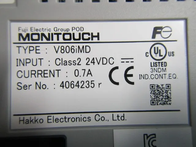 Hakko Electric V806iMD touch panel Detail Image - ASKINDEX Korea