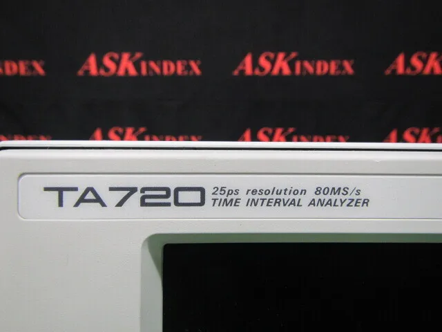 요코가와 전기 TA720 타임 인터벌 분석기 상세 이미지 - ASKINDEX 코리아
