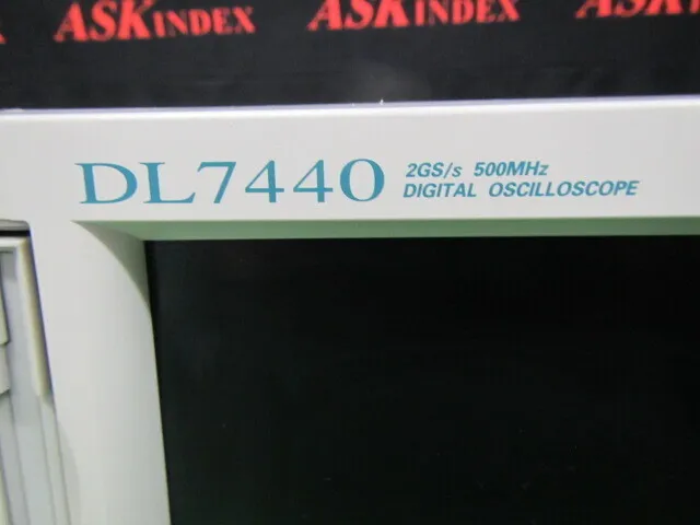 요코가와 전기 DL7440 오실로스코프 상세 이미지 - ASKINDEX 코리아