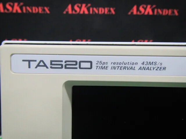 요코가와 전기 TA520 타임 인터벌 분석기 상세 이미지 - ASKINDEX 코리아