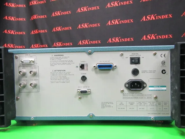 소니 텍트로닉스 AWG610 임의 파형 발생기 상세 이미지 - ASKINDEX 코리아