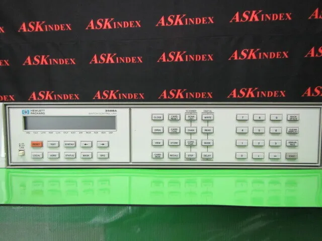 휴렛 패커드 3488A 스위치/컨트롤 유닛 상세 이미지 - ASKINDEX 코리아