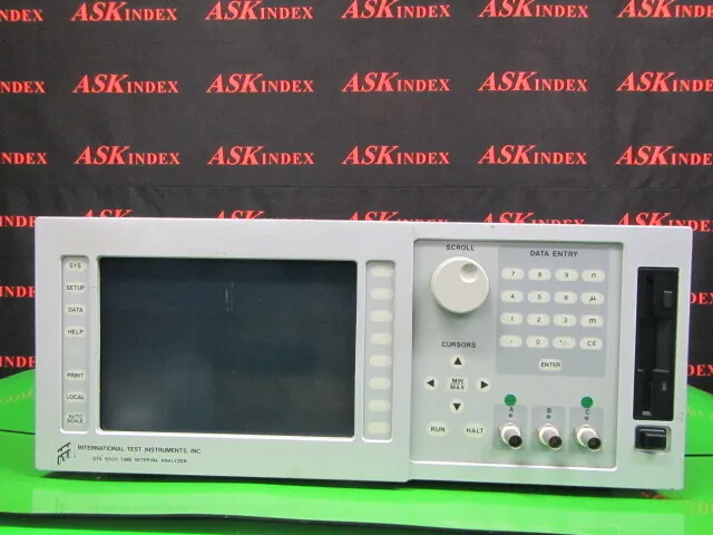 안에 DTA9500-20 타임 인터벌 분석기 상세 이미지 - ASKINDEX 코리아