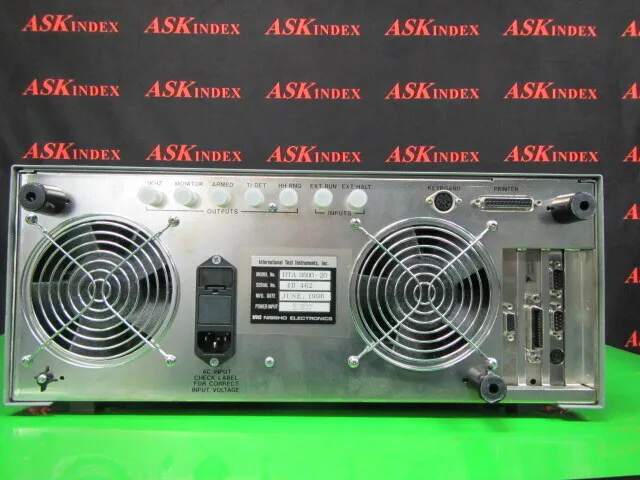 안에 DTA9500-20 타임 인터벌 분석기 상세 이미지 - ASKINDEX 코리아