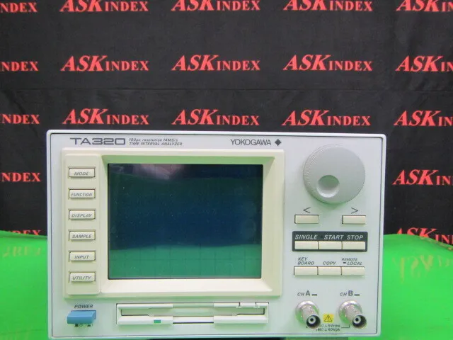 요코가와 전기 TA320 타임 인터벌 분석기 상세 이미지 - ASKINDEX 코리아