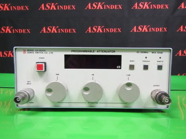 산유공업 UA-9020R 감쇠기 상세 이미지 - ASKINDEX 코리아