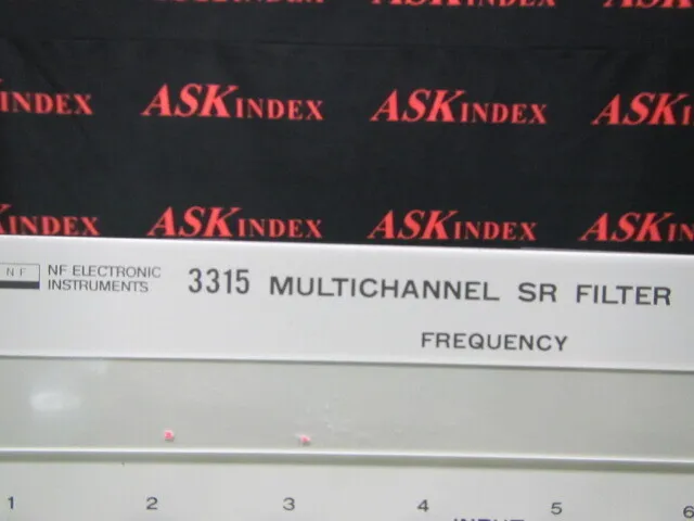 nF Circuit Design Blocks 3315 Resistor-Tuned Filter Detail Image - ASKINDEX Korea