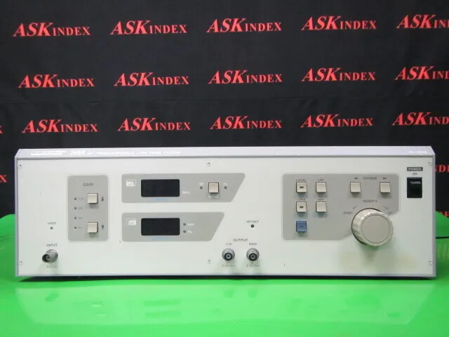 nF Circuit Design Blocks NF3660 Low-pass filter Detail Image - ASKINDEX Korea