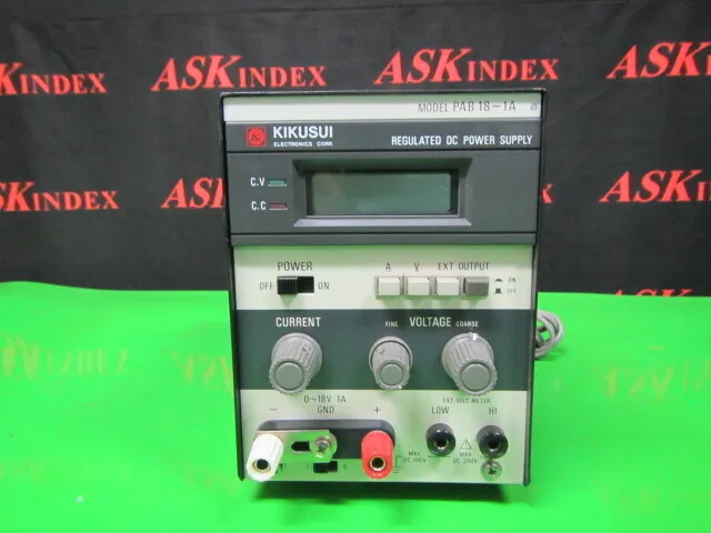 국화 전자 PAB18-1A DC 전원 공급 장치 상세 이미지 - ASKINDEX 코리아