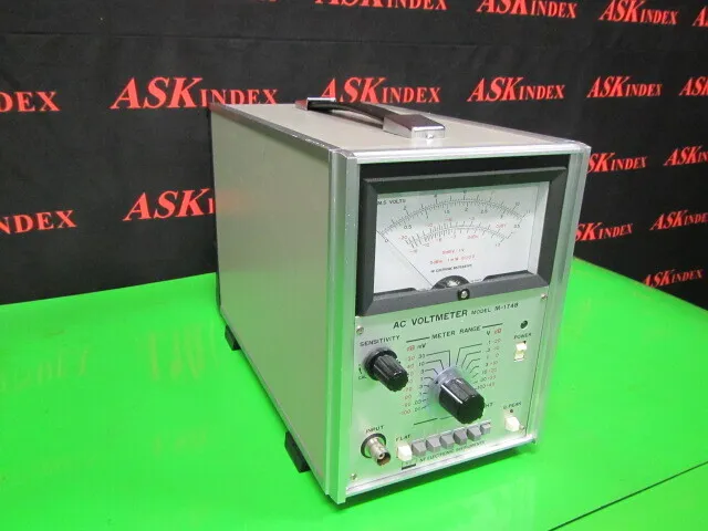 nF 회로 설계 블록 M-174B 교류 전압계 상세 이미지 - ASKINDEX 코리아