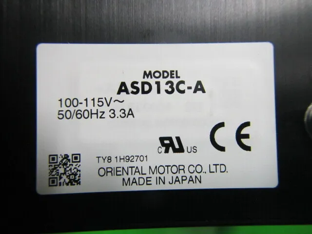 오리엔탈 모터 ASD13C-A αSTEP용 드라이버 상세 이미지 - ASKINDEX 코리아