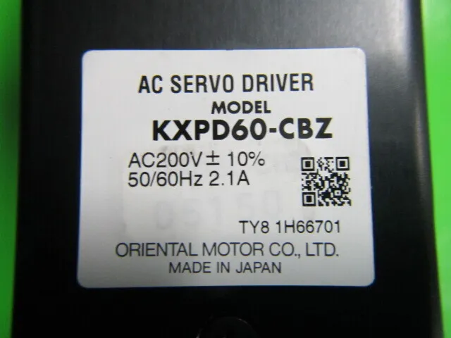 오리엔탈 모터 KXPD60-CBZ AC 서보 드라이버 상세 이미지 - ASKINDEX 코리아