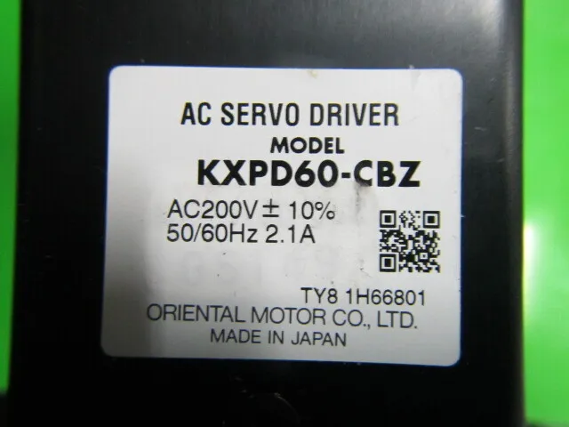 오리엔탈 모터 KXPD60-CBZ AC 서보 드라이버 상세 이미지 - ASKINDEX 코리아