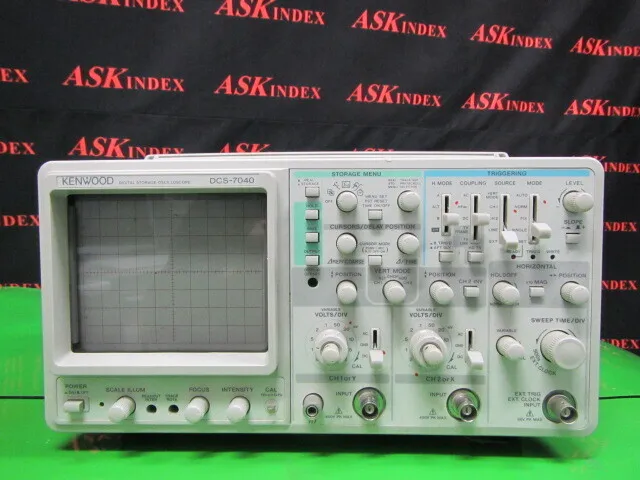 켄우드 DCS-7040 오실로스코프 상세 이미지 - ASKINDEX 코리아