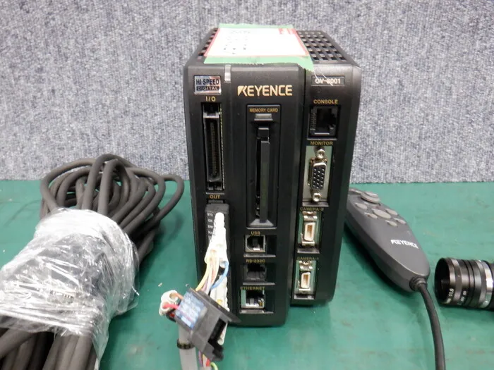 Keyence CCD　CV-035Mコントローラー　CV-3001 화상 처리 시스템 (카메라 유닛) 상세 이미지 - ASKINDEX 코리아