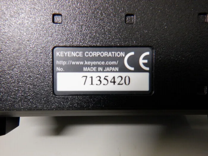 Keyence CCD　CV-035Mコントローラー　CV-3001 화상 처리 시스템 (카메라 유닛) 상세 이미지 - ASKINDEX 코리아