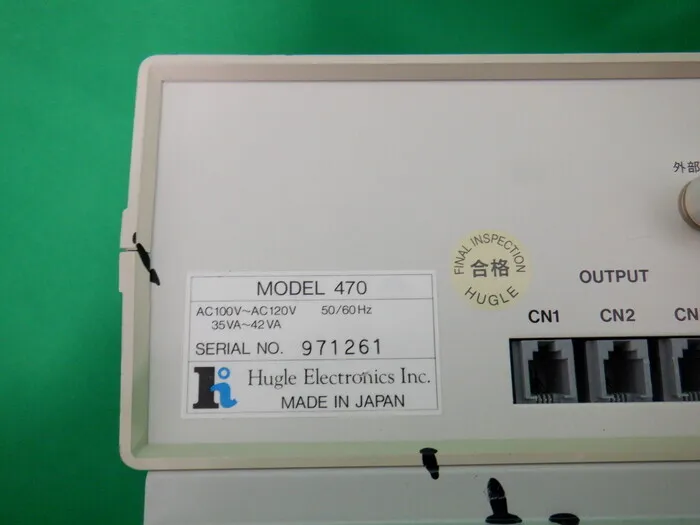 "Hugle Electronics" 放電部:モデル453コントローラ:モデル470 Ionizer (bar set) Detail Image - ASKINDEX Korea