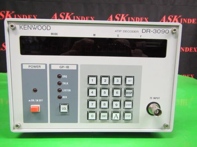 켄우드 DR-3090Z3/Z6 ATIP 디코더 상세 이미지 - ASKINDEX 코리아