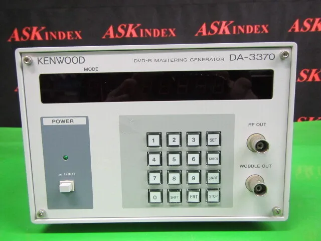 켄우드 DA-3370Z8 DVD-R 마스터링 제너레이터 상세 이미지 - ASKINDEX 코리아