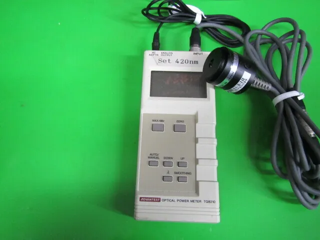 Advantest TQ8210 Optical Power Meter Detail Image - ASKINDEX Korea