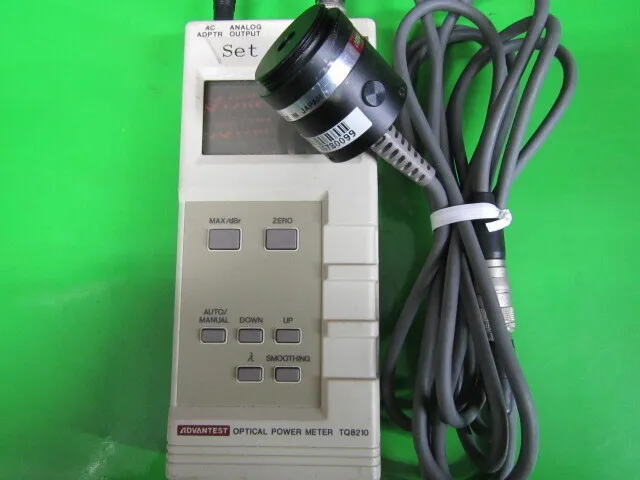 Advantest TQ8210 Optical Power Meter Detail Image - ASKINDEX Korea