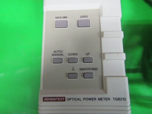 Advantest TQ8210 Optical Power Meter Detail Image - ASKINDEX Korea