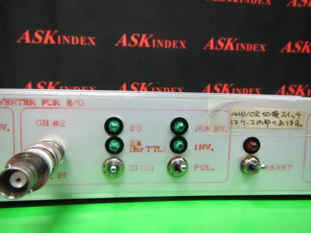 Nippon Laser  SIG.CONVERTER Detail Image - ASKINDEX Korea