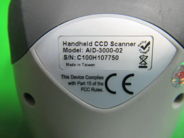 웰컴 디자인 AID-300-02 CCD 스캐너 상세 이미지 - ASKINDEX 코리아