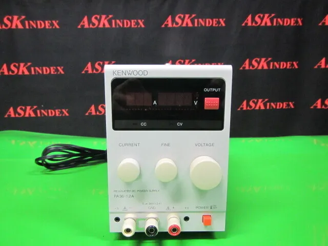 켄우드 PA36-1.2A DC 전원 공급 장치 상세 이미지 - ASKINDEX 코리아