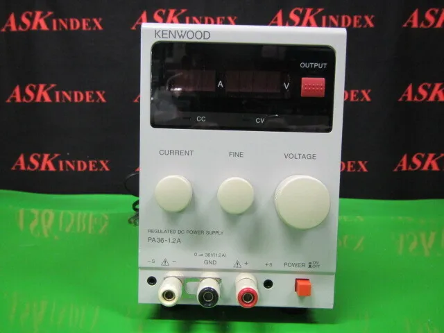 켄우드 PA36-1.2A DC 전원 공급 장치 상세 이미지 - ASKINDEX 코리아