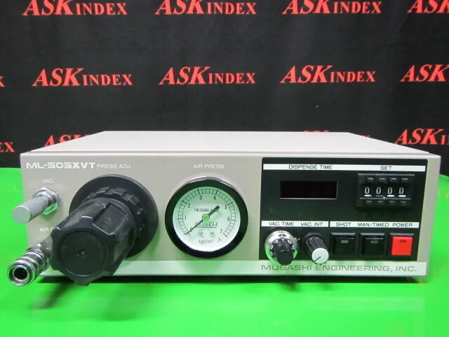 Musashi Engineering ML-505XVT dispenser Detail Image - ASKINDEX Korea