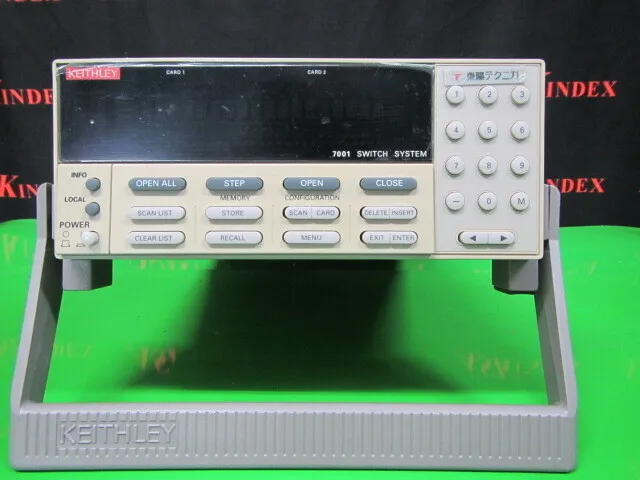 Keithley 7001 Switch System Detail Image - ASKINDEX Korea